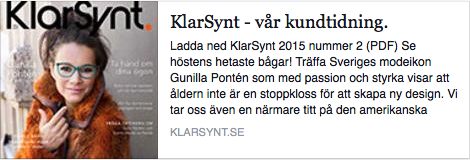 länk klarsyntidning